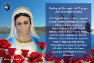 Messaggio 25 giugno 2024 a Marija