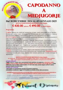 Pellegrinaggio a Medjugorje Capodanno 2024/25